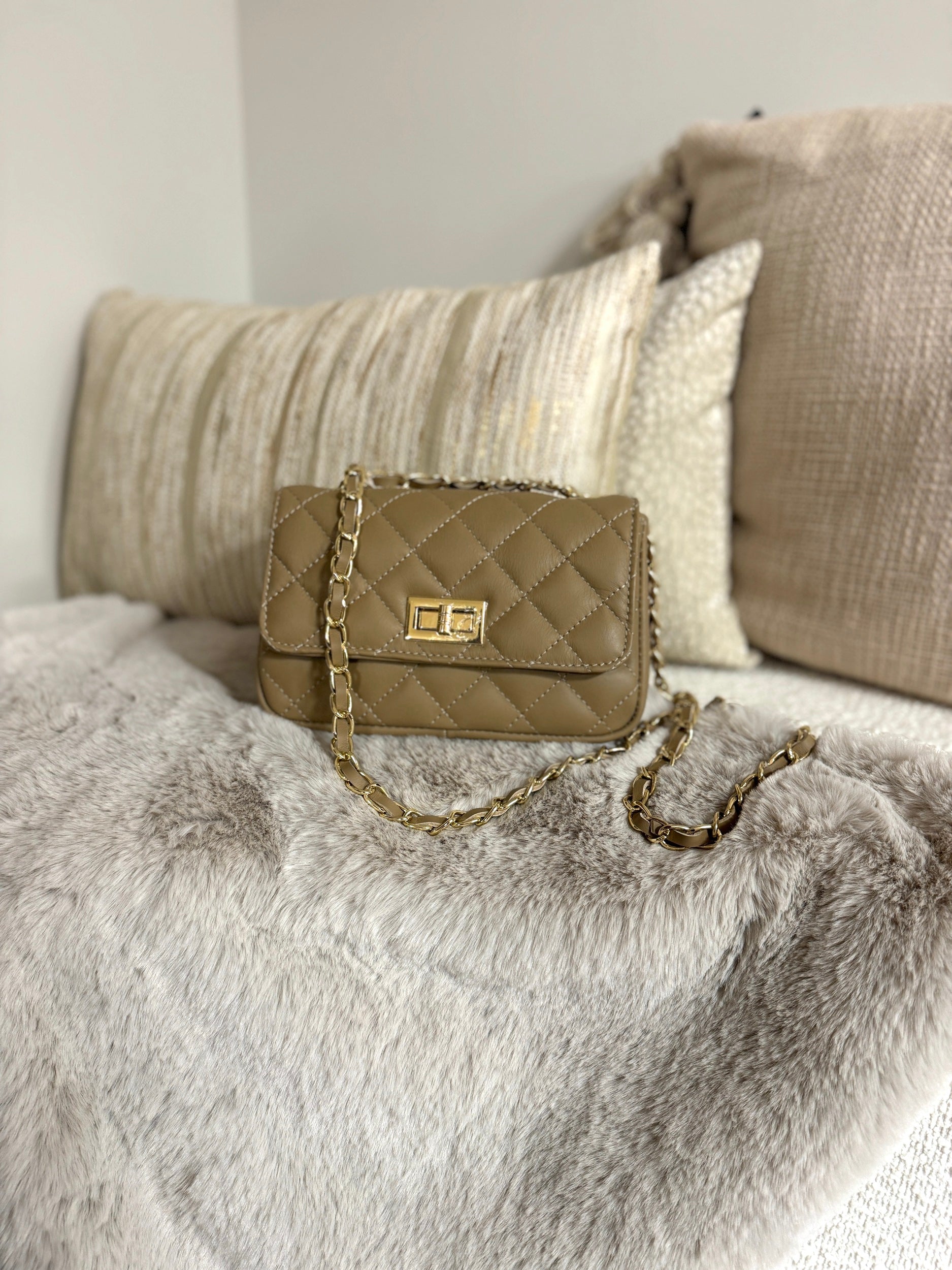 Chain Bag - Claire Beige