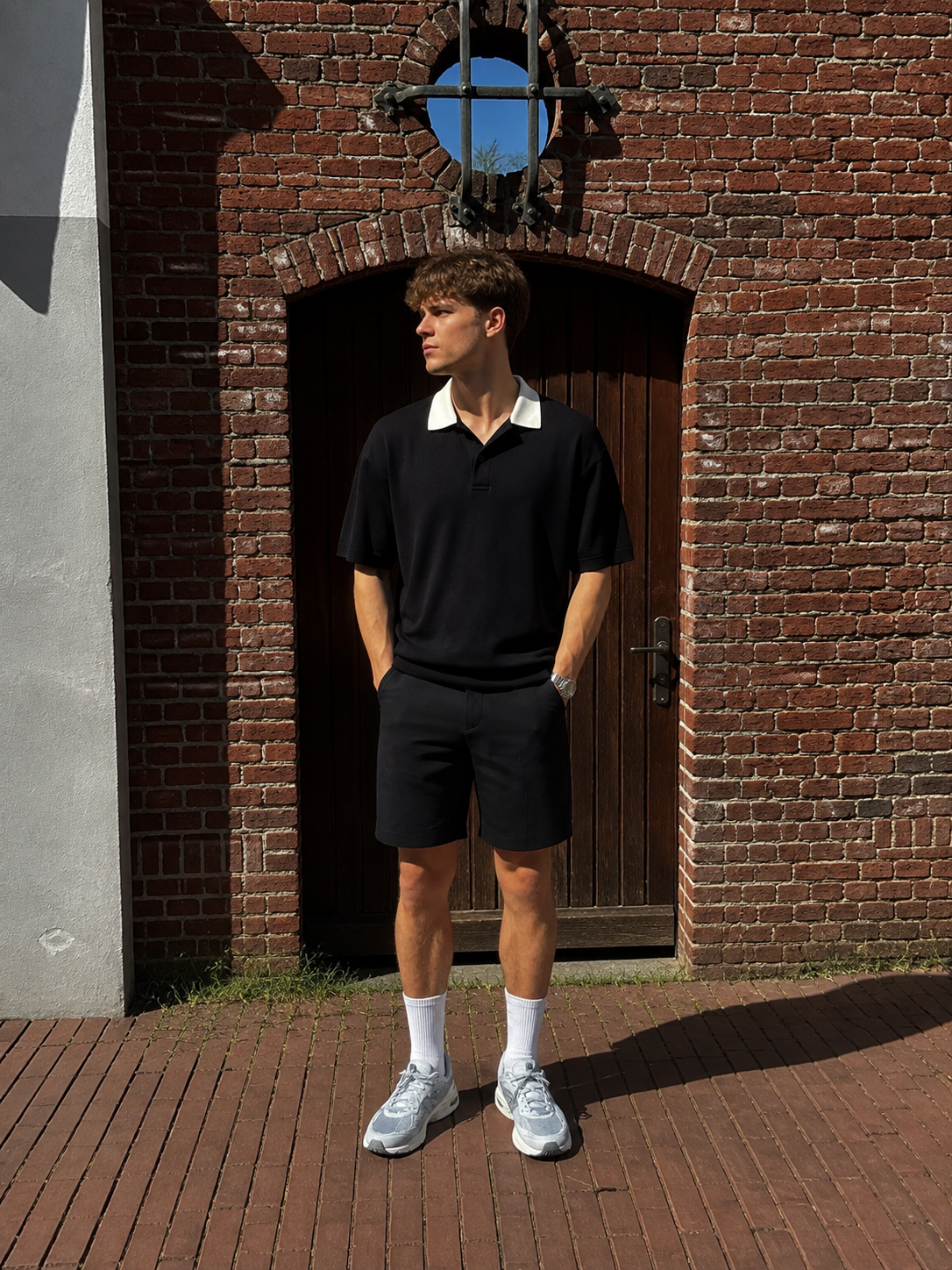 Rox - Polo contrast D'Azur