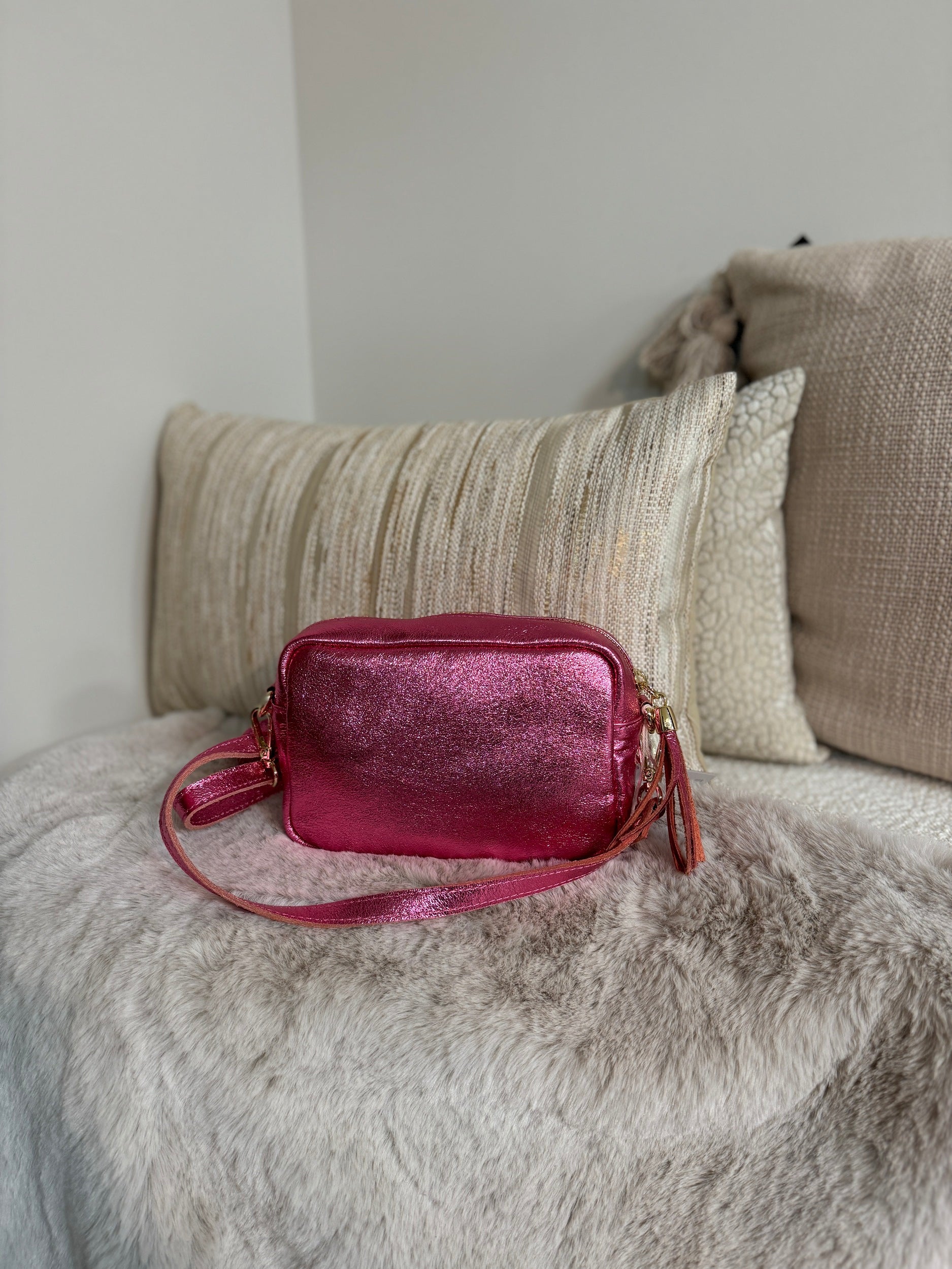 Bag - Jacky Metalic Roze