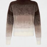 Morgan - Fluffy trui bruin MYE 