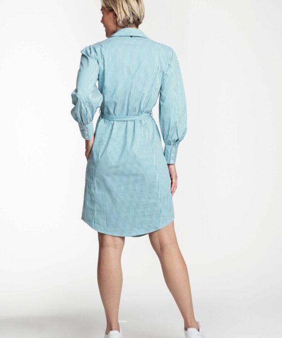 Tramontana -  Dress Stripe Azure