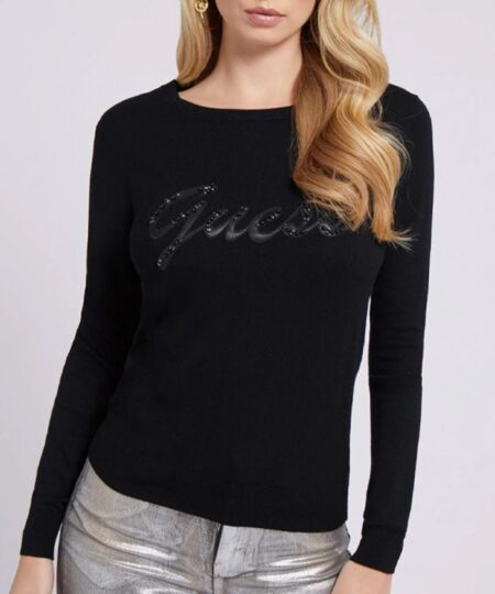 Guess - Liliane sweater logo strass