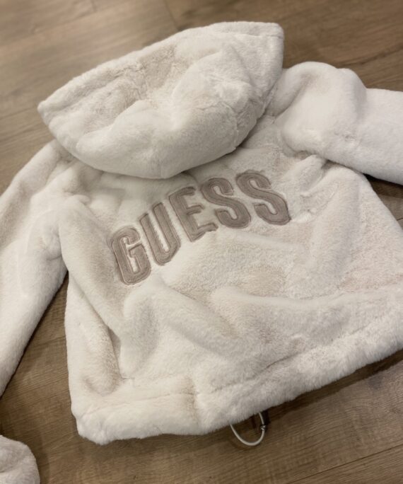 Guess - Fluffy Coat Ecru