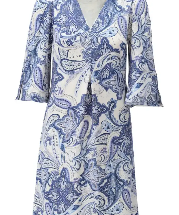 k-design - Short Dress Y361 Blauw