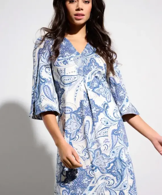 k-design - Short Dress Y361 Blauw