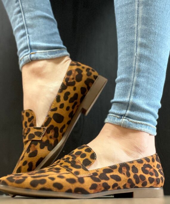 Loafers - Lola Leopard