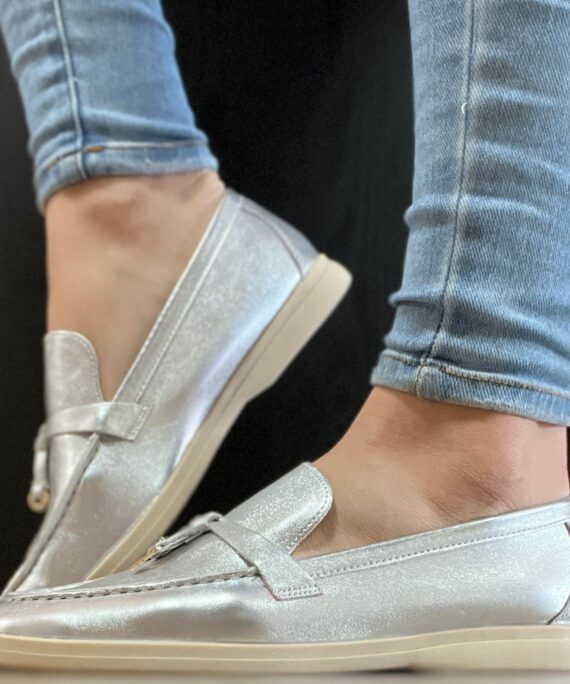 Loafers  - Silver