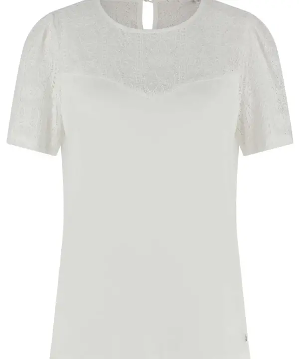 Tramontana - Top Jersey Lace S/S